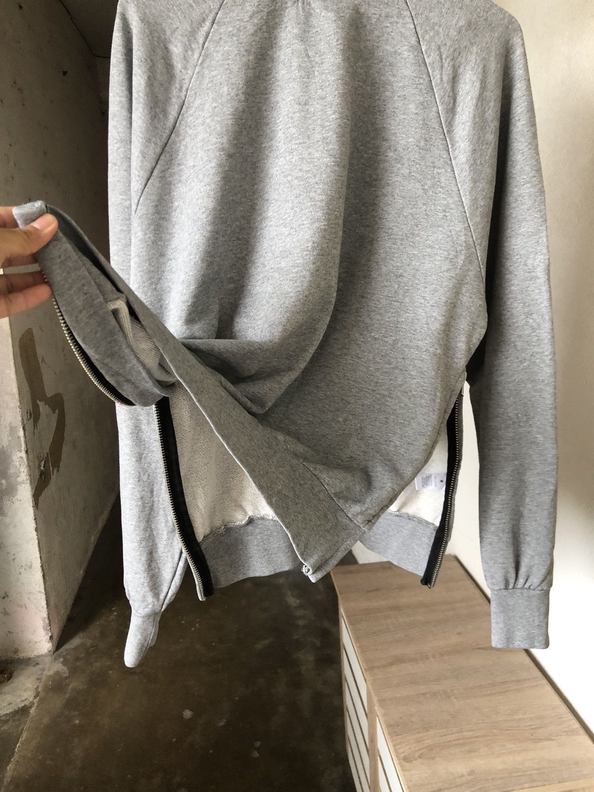 FOG Vintage Fear Of God Minimalist Zipper Side Sweatshirt Size US M / EU 48-50 / 2 - 8 Thumbnail