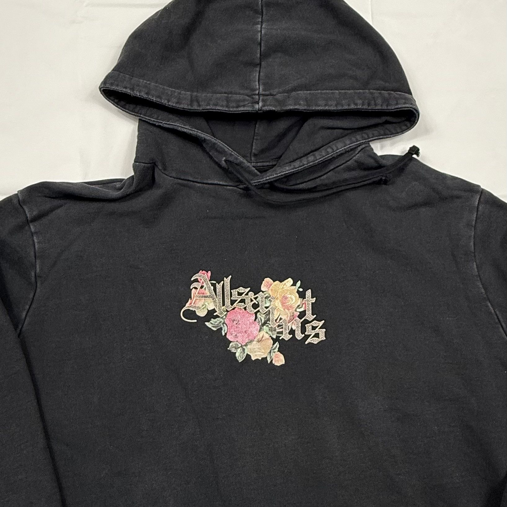 Allsaints AllSaints Bounty OTH Hoodie Mens Large Faded Black Size US L / EU 52-54 / 3 - 2 Thumbnail