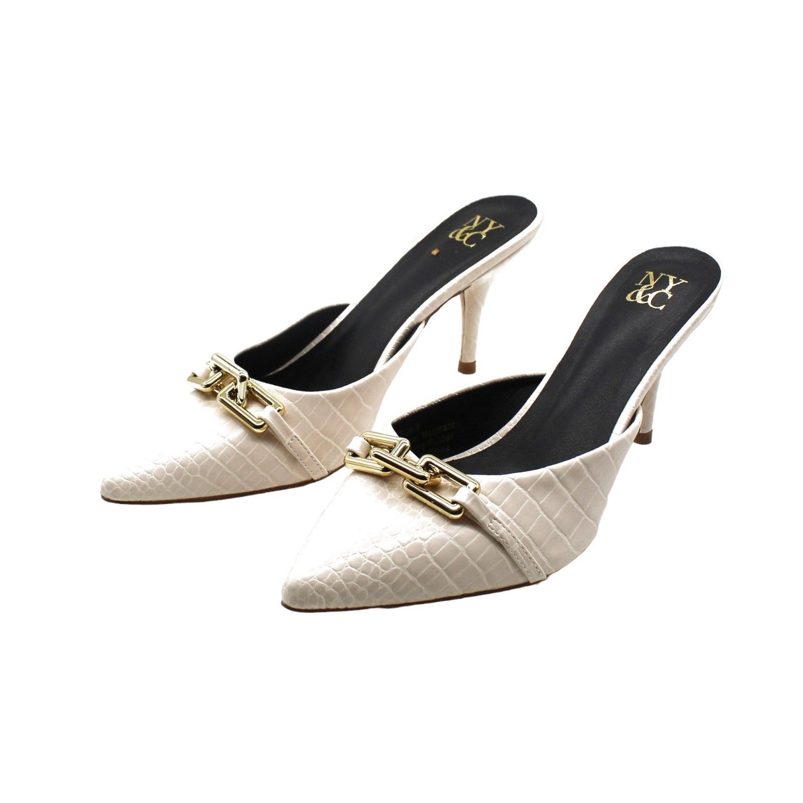 New York & Company Womens Kyra Heeled Mules