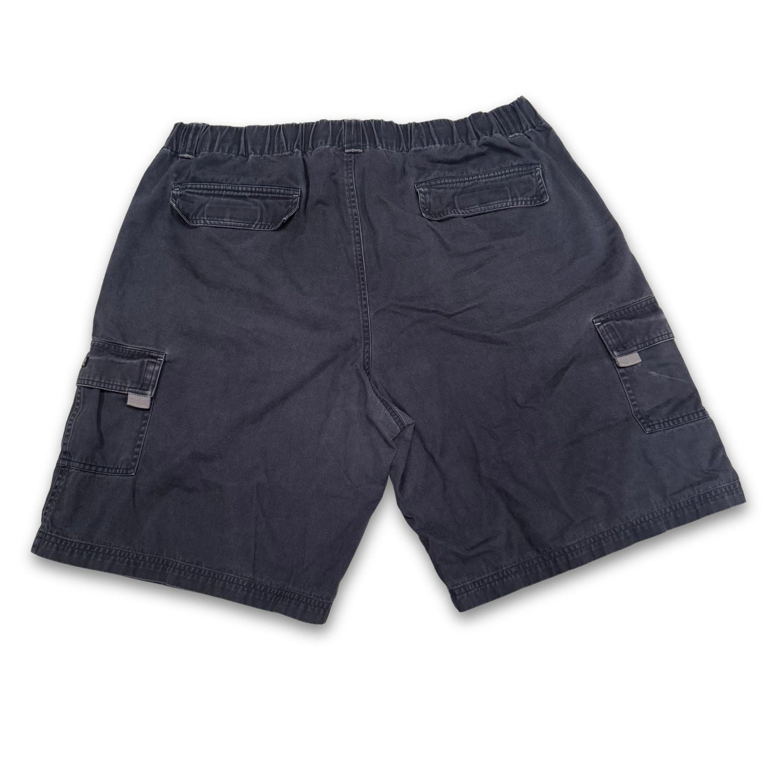 Vintage Vintage OP Sport Y2K Navy Blue Cargo Shorts | Men's XL Size US 36 / EU 52 - 2 Thumbnail
