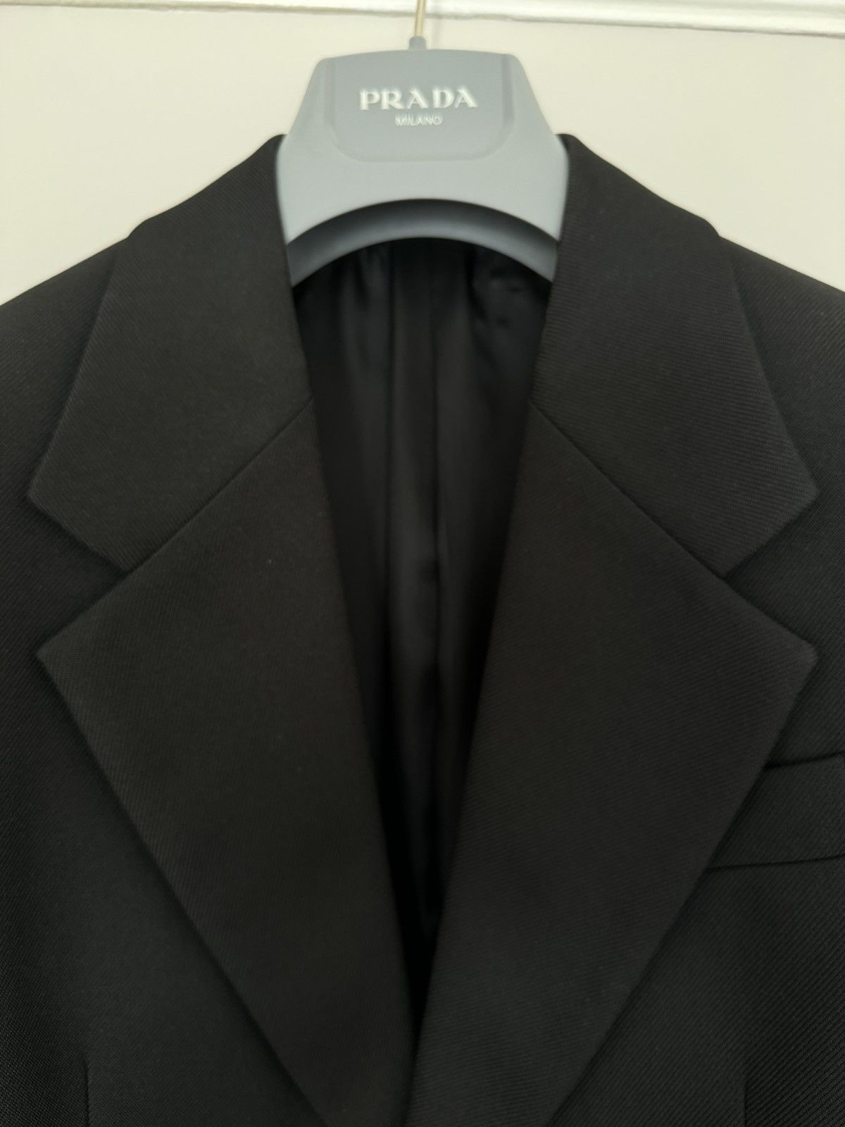 Prada FW18 Nylon Boxy Blazer Size 46R - 3 Thumbnail