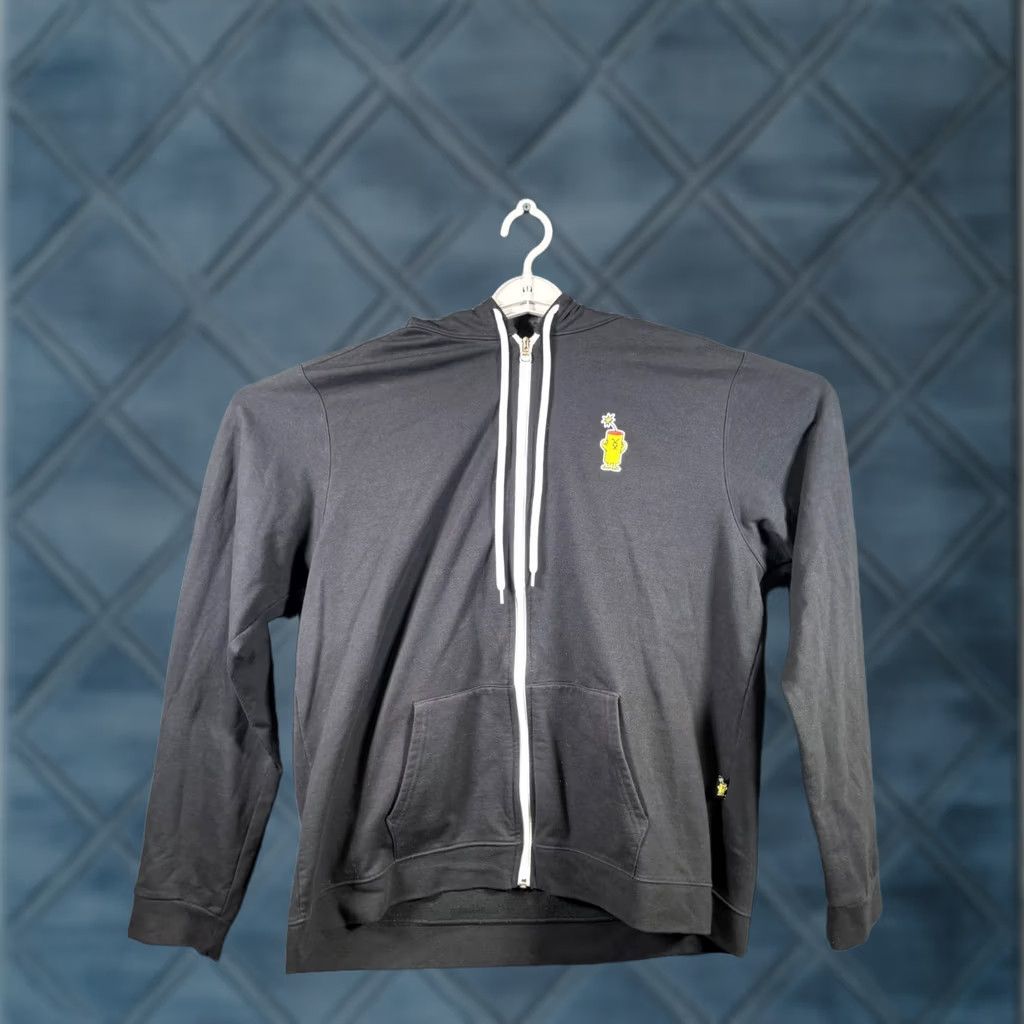 Vintage Firecrackers Gear Hoodie Men’s XL Gray Zip-Up Lined Full Zip Long Sleeve Graphic Print Size US XL / EU 56 / 4 - 1 Thumbnail