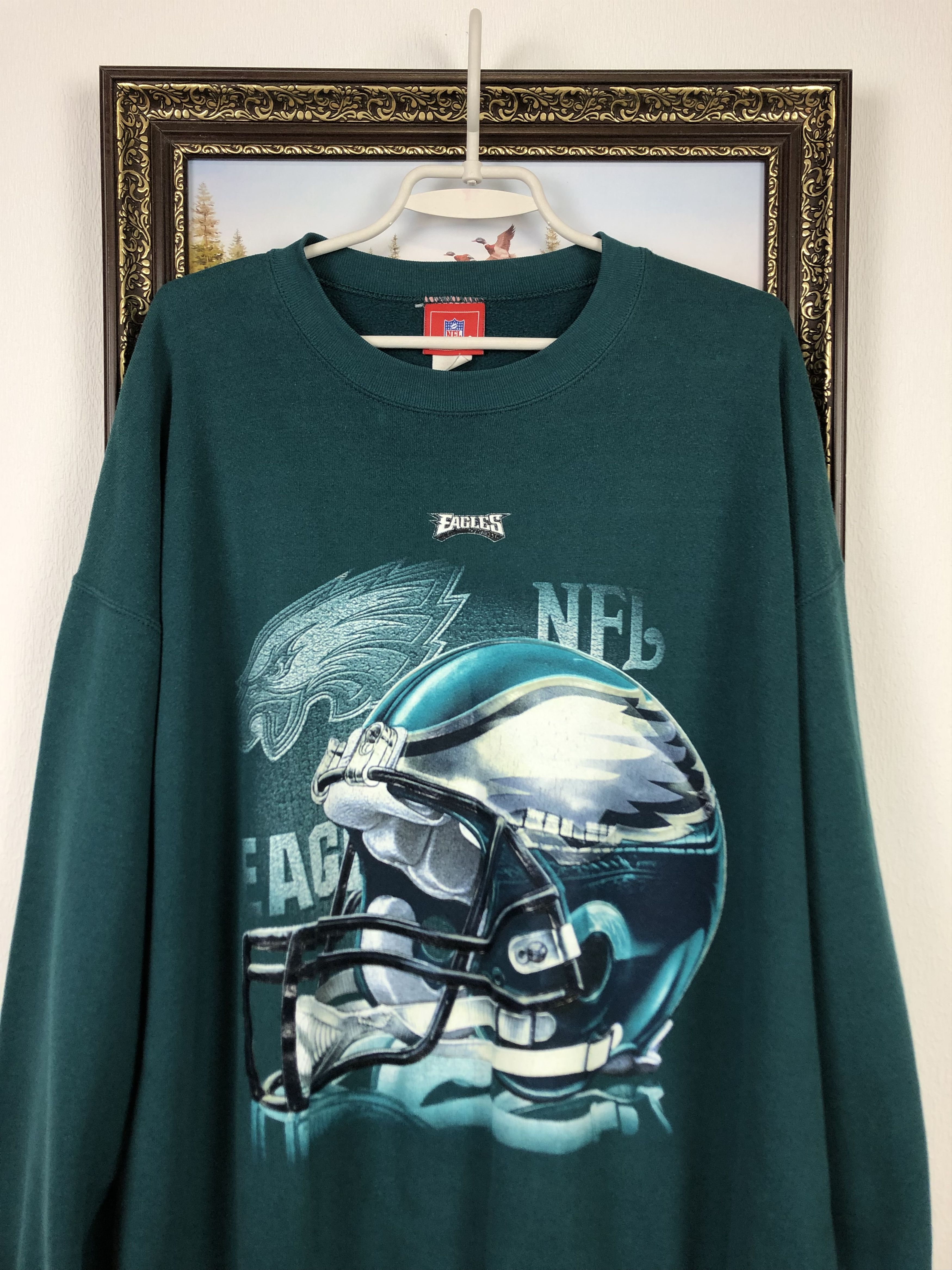 NFL × Vintage Vintage NFL Philadelphia Eagles Sweatshirt Rare Crewneck Size US XL / EU 56 / 4 - 2 Thumbnail