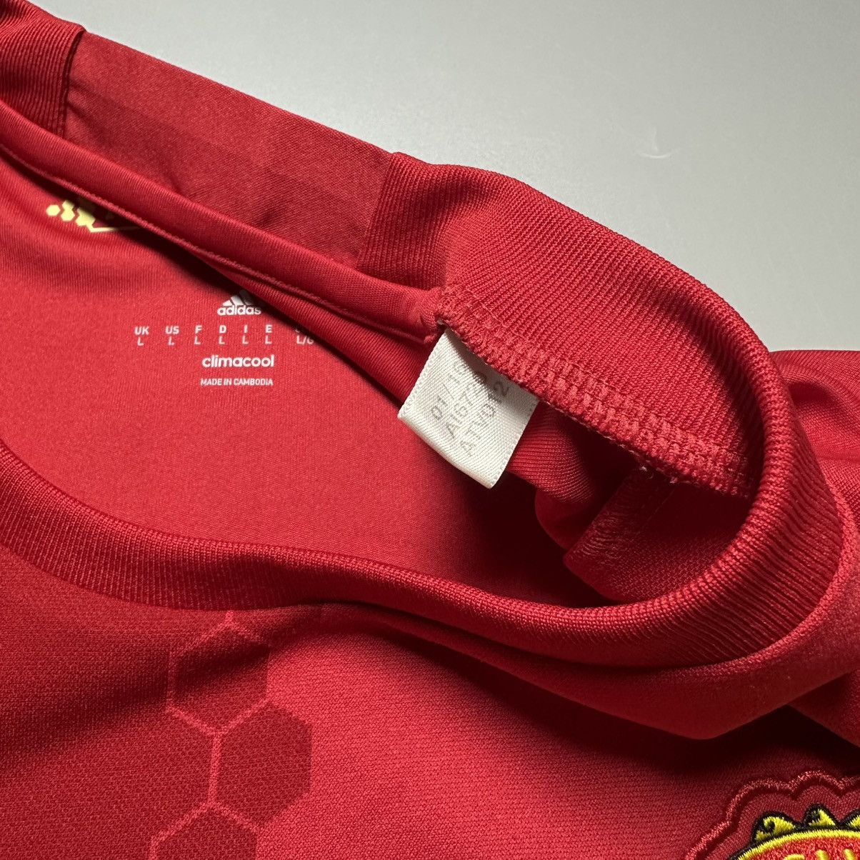 Adidas MAN UNITED ADIDAS 2016/2017 FOOTBALL JERSEY #9 IBRAHIMOVIC Size US L / EU 52-54 / 3 - 7 Thumbnail