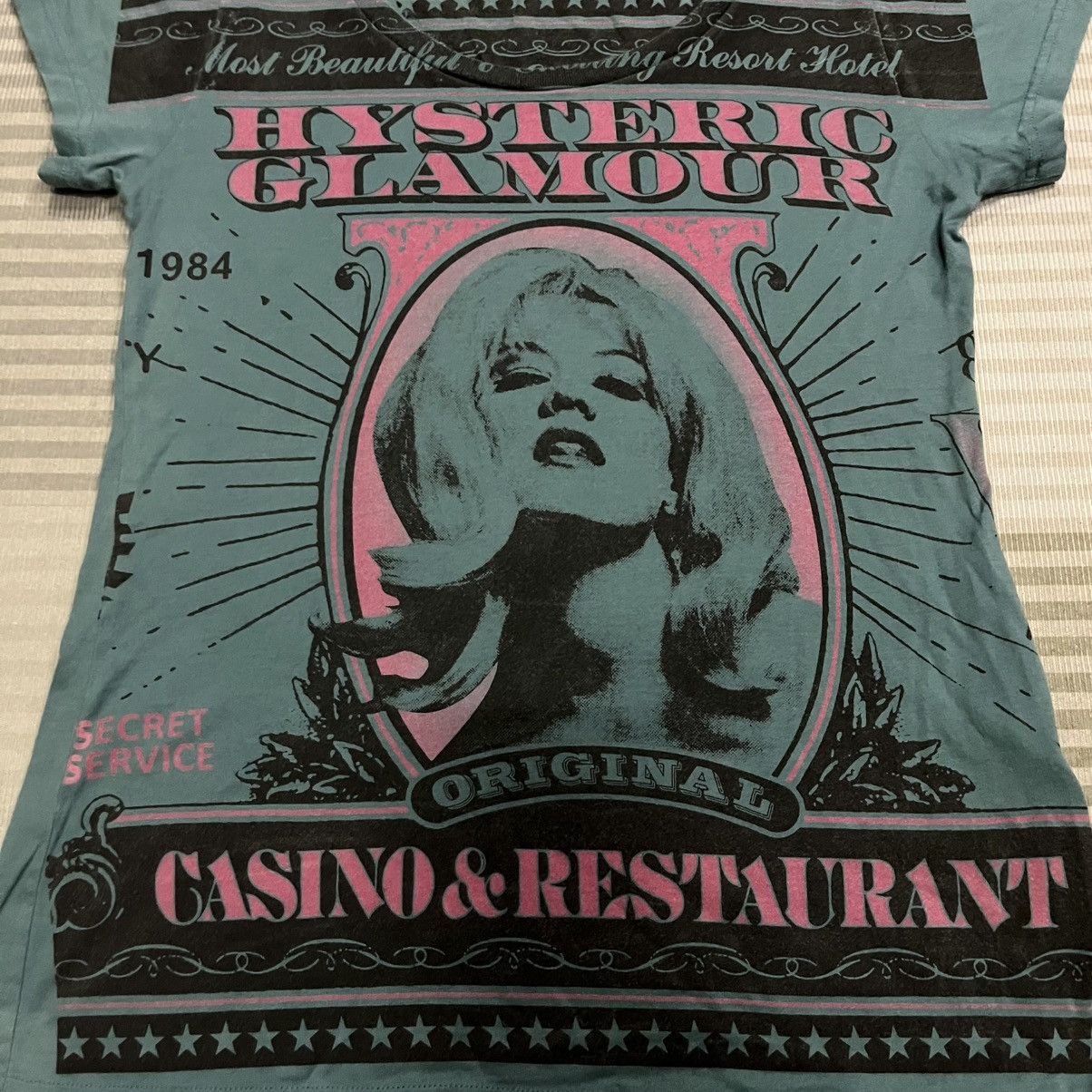 Hysteric Glamour Hysteric Glamour Japanese Brand T-Shirt Size US S / EU 44-46 / 1 - 3 Thumbnail