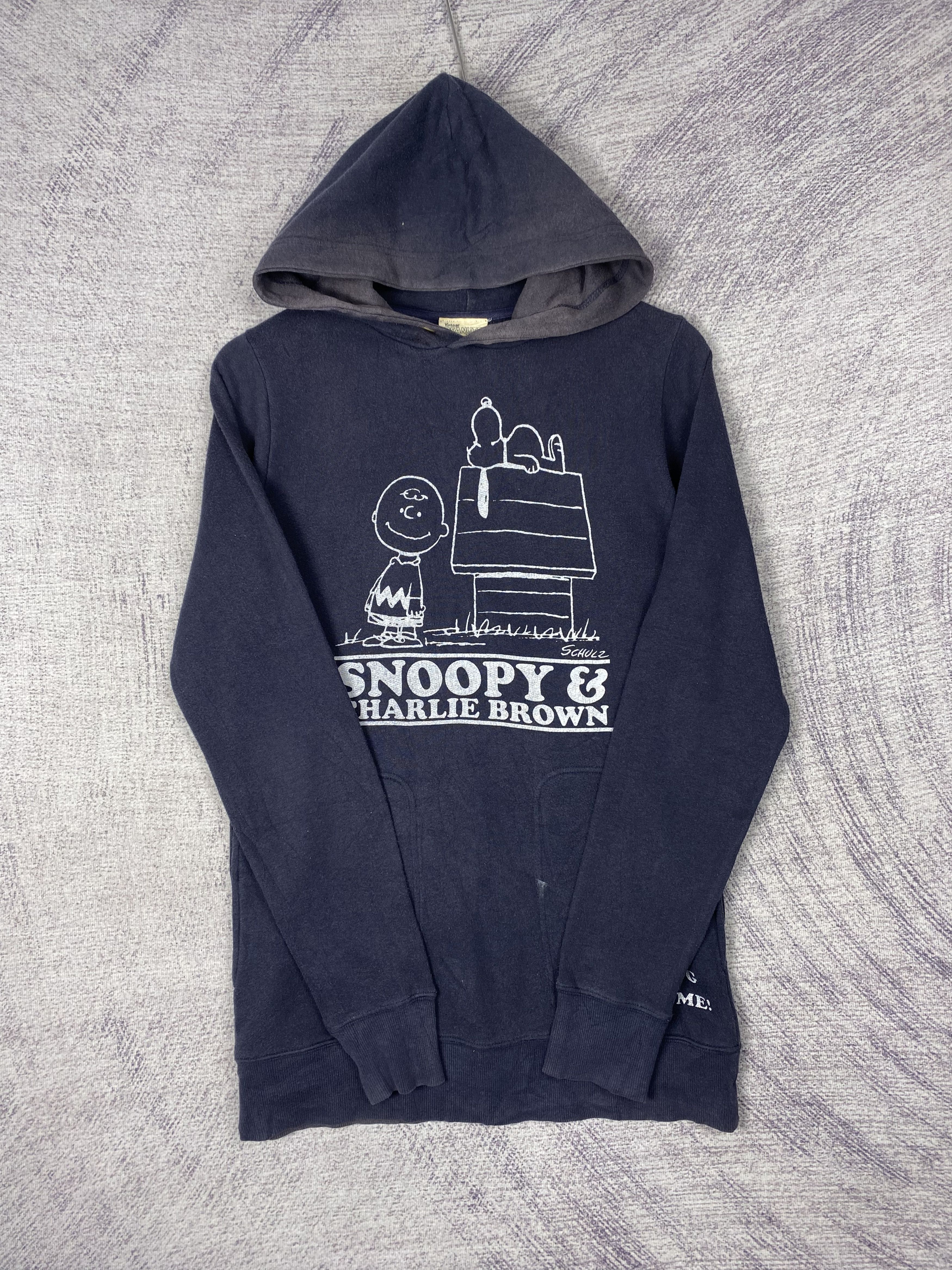 Peanuts Vintage Peanuts x Snoopy Hoodies Pullover Size US M / EU 48-50 / 2 - 4 Thumbnail