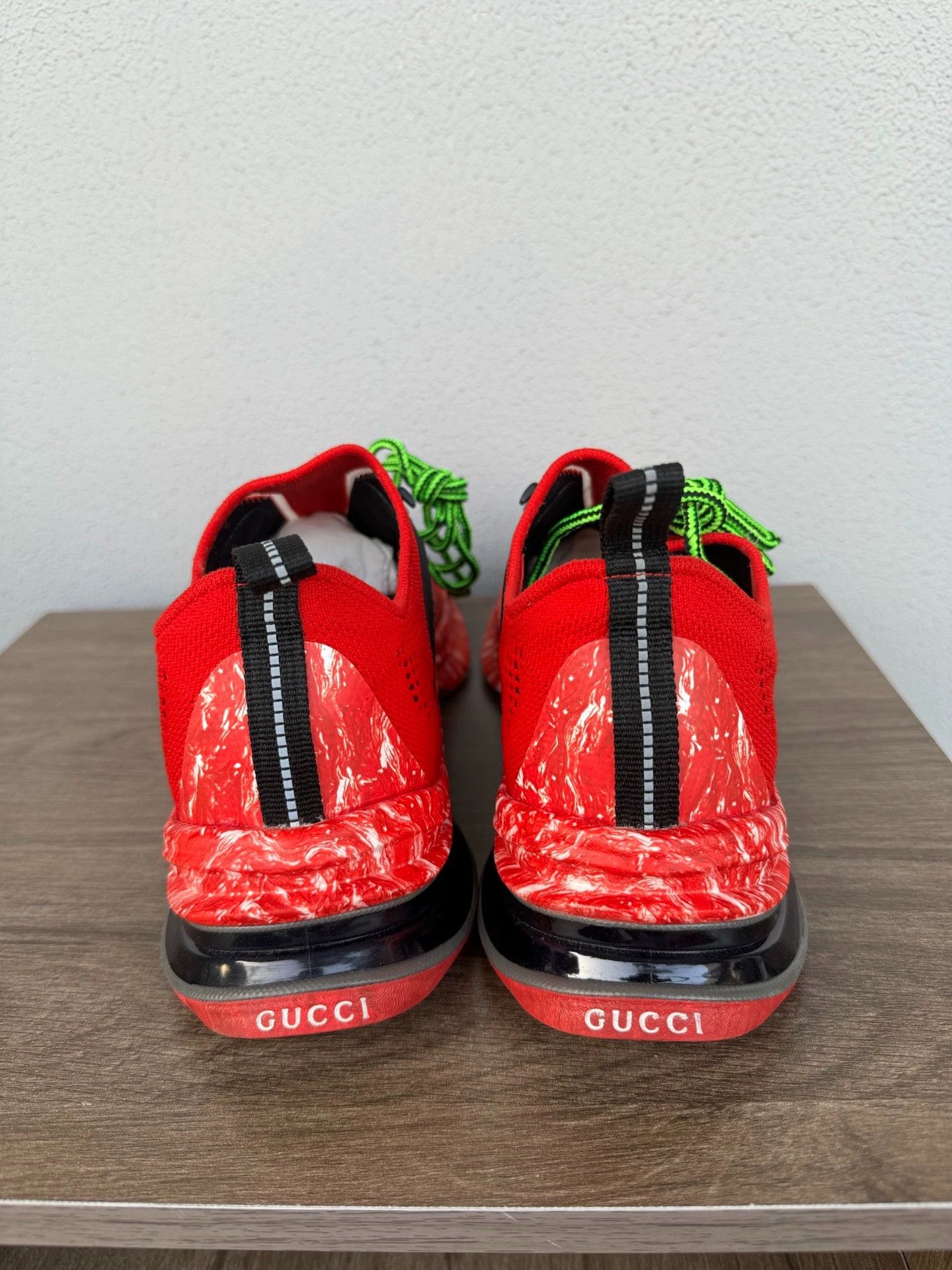 Gucci Gucci Runner Red 43 Running Shoes Size US 10 / EU 43 - 5 Thumbnail