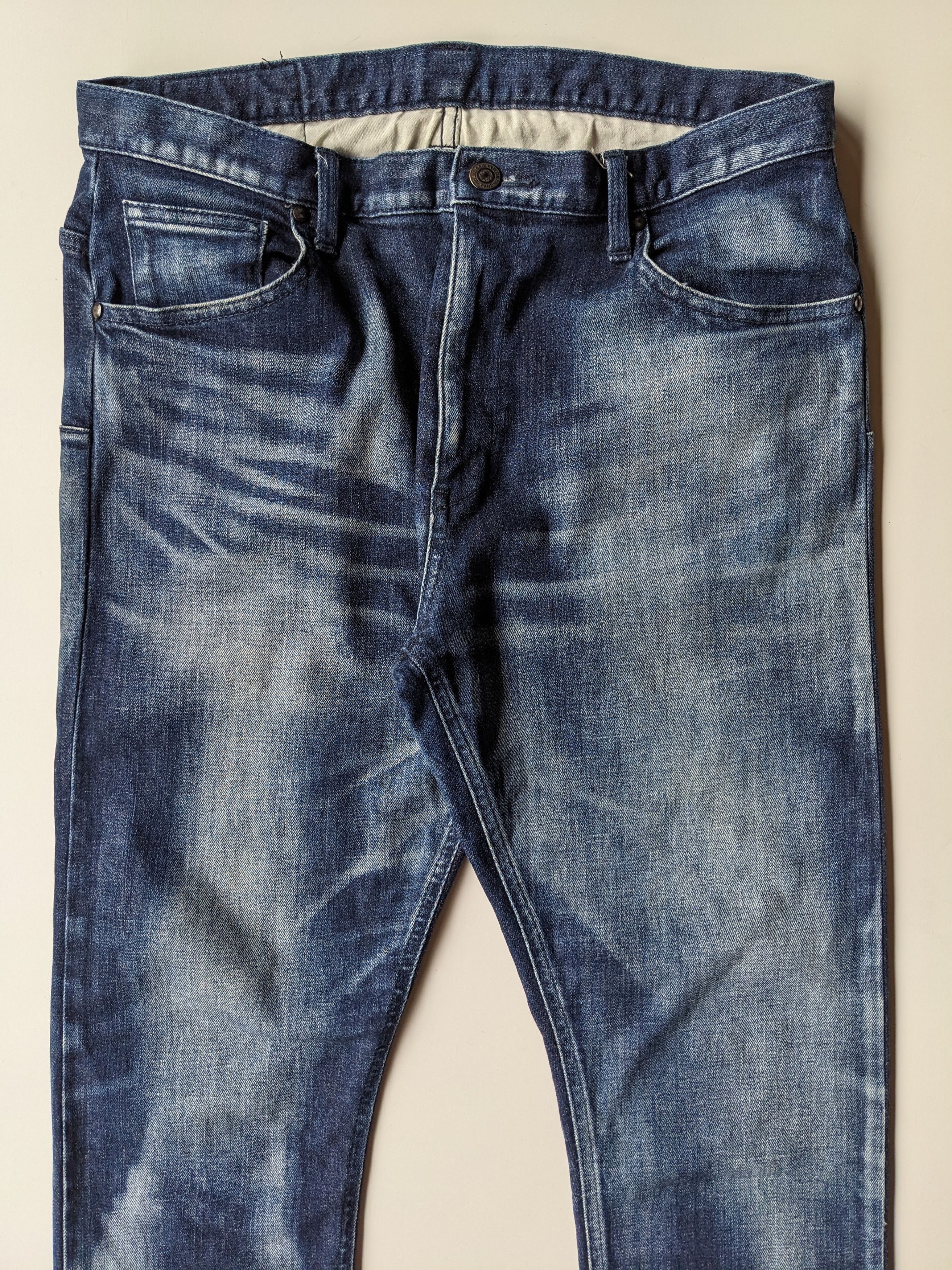 Japanese Brand × Jean × Tornado Mart Tornado Mart faded straight jeans Size US 32 / EU 48 - 3 Thumbnail