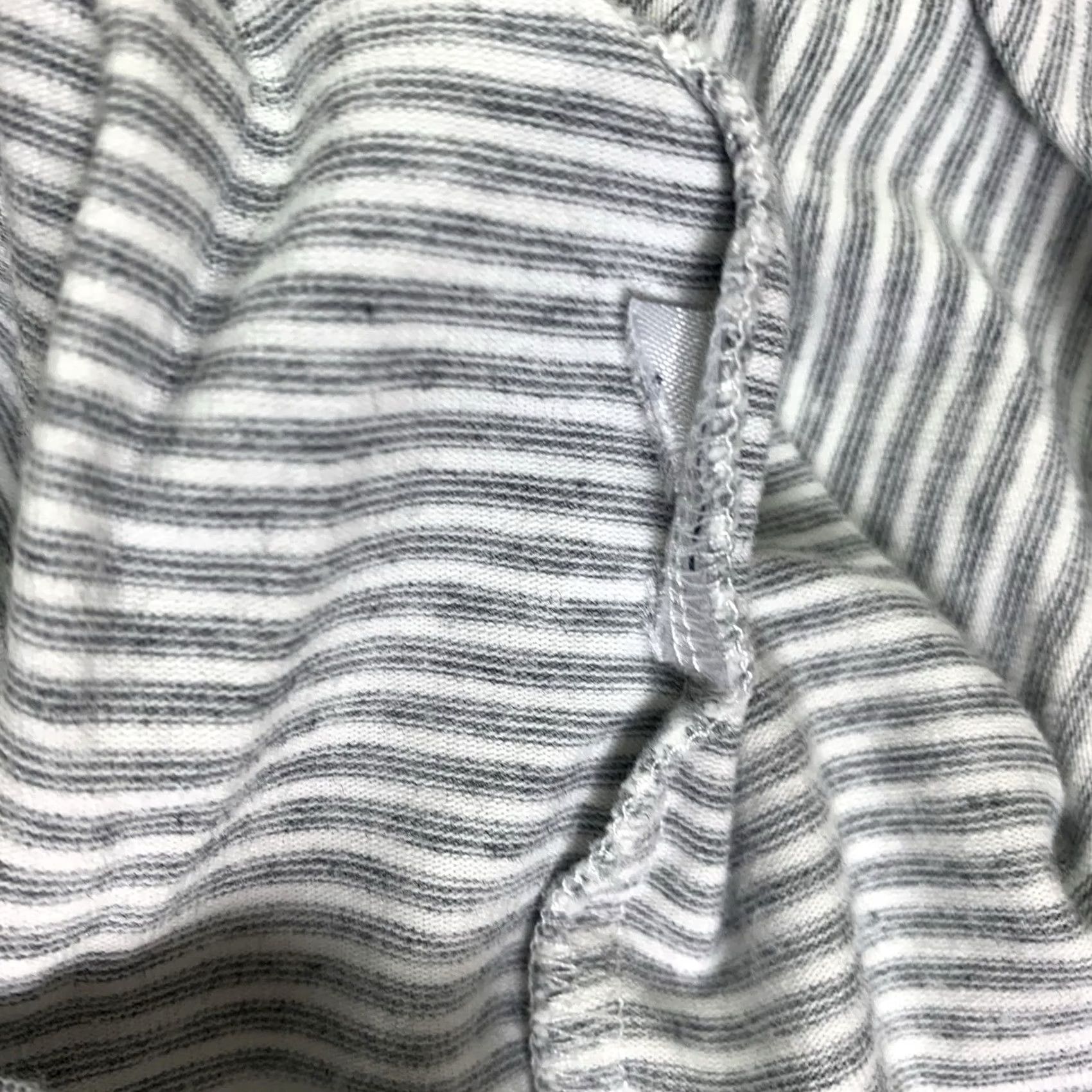 Faherty Faherty Polo Shirt Mens Medium Gray White Striped Short Sleeve Pocket Classic Size US M / EU 48-50 / 2 - 4 Thumbnail