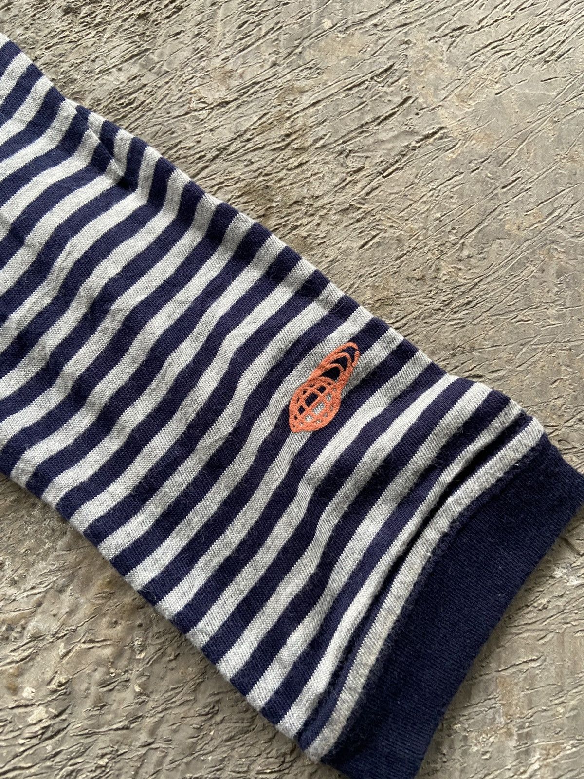 Beams Japan 2000s Beams Japan - Stripe Long Sleeve T-Shirt Size US S / EU 44-46 / 1 - 5 Thumbnail