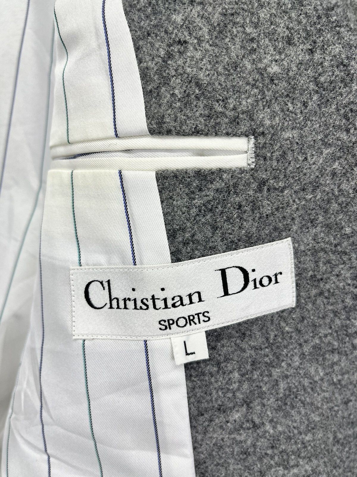 Christian Dior Monsieur Vintage Christian Dior Monsieur Wool Blazer Coat Jacket Size US L / EU 52-54 / 3 - 7 Thumbnail