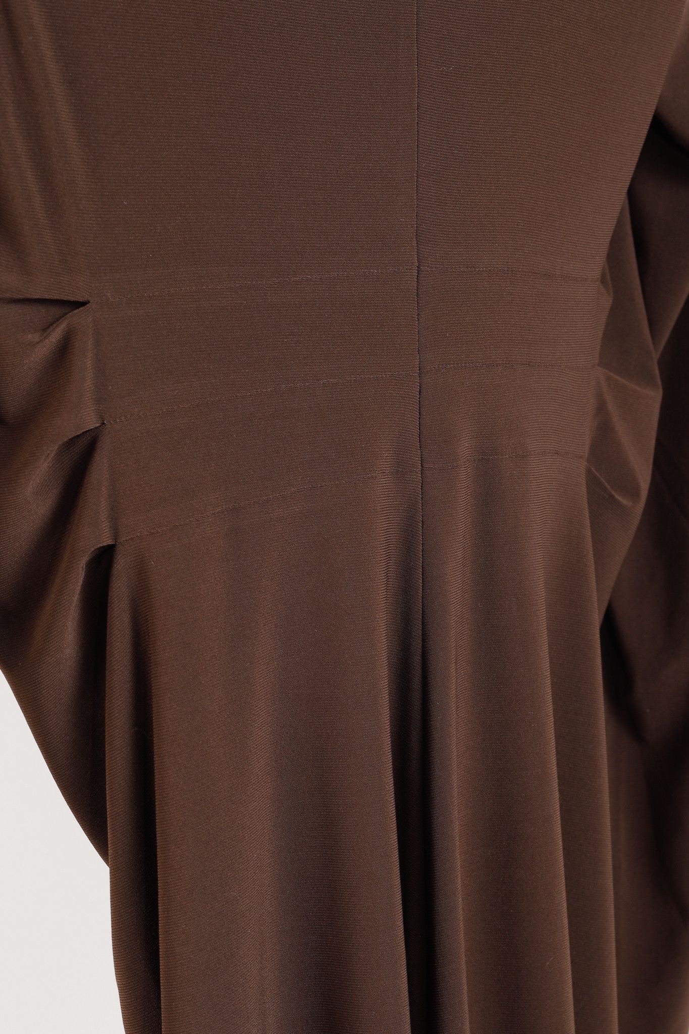 Tibi Tibi Brown Drapey Jersey Tunic Top Size M / US 6-8 / IT 42-44 - 8 Thumbnail