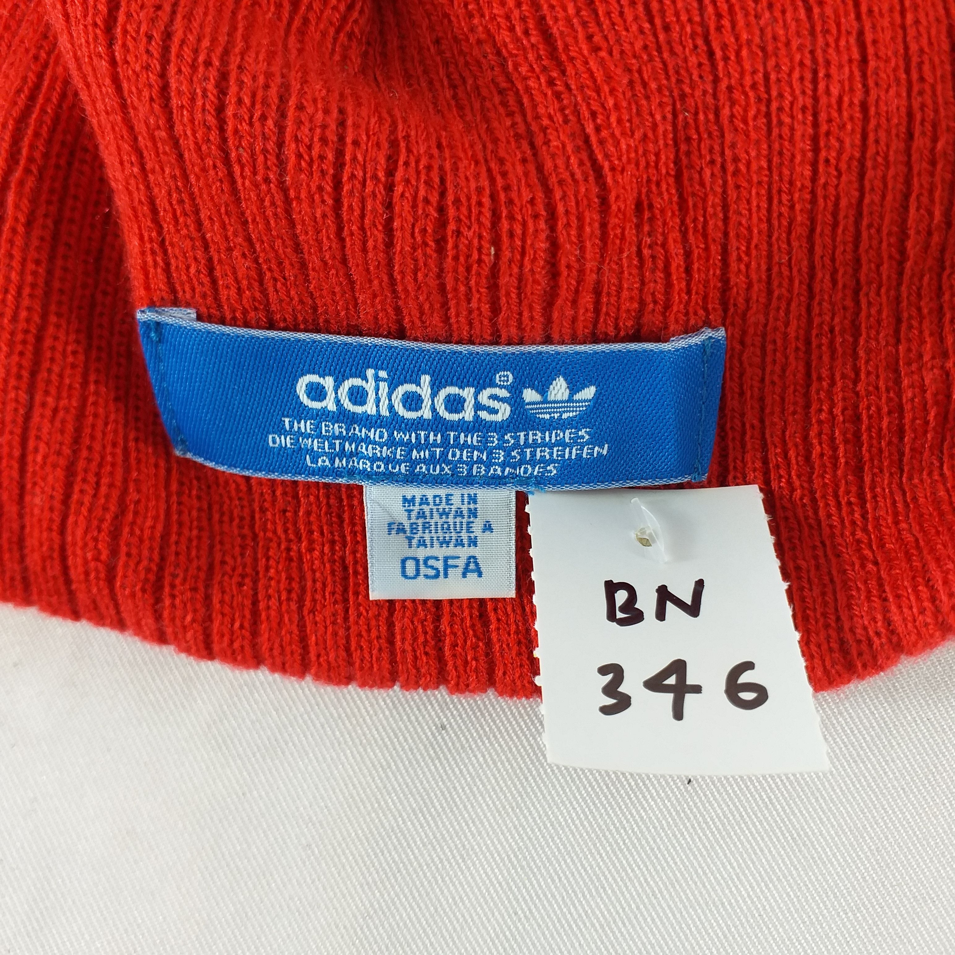 Adidas Adidas Stripes Snow Cap Hat Beanie With Pin Logo -BN346 Size ONE SIZE - 6 Thumbnail