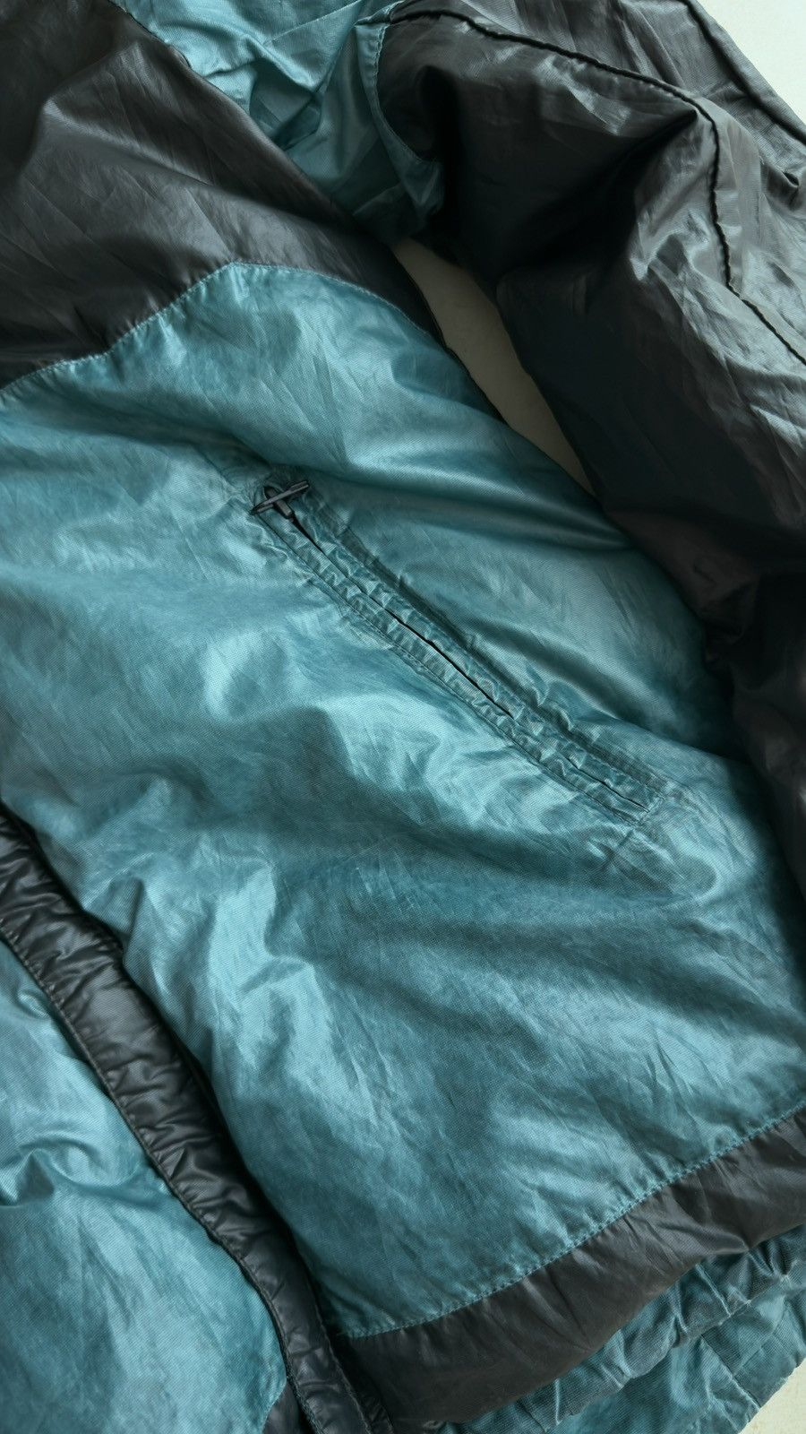 Isaora Isaora Garment Dyed Green Blue Reversible Jacket Size US M / EU 48-50 / 2 - 9 Thumbnail