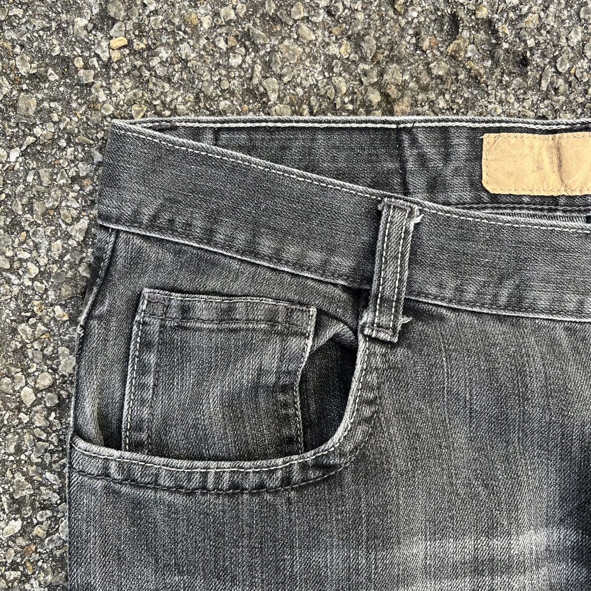 Southpole Y2K Southpole Baggy Faded Balck Jeans Flare Wide Leg Denim Size US 36 / EU 52 - 4 Thumbnail