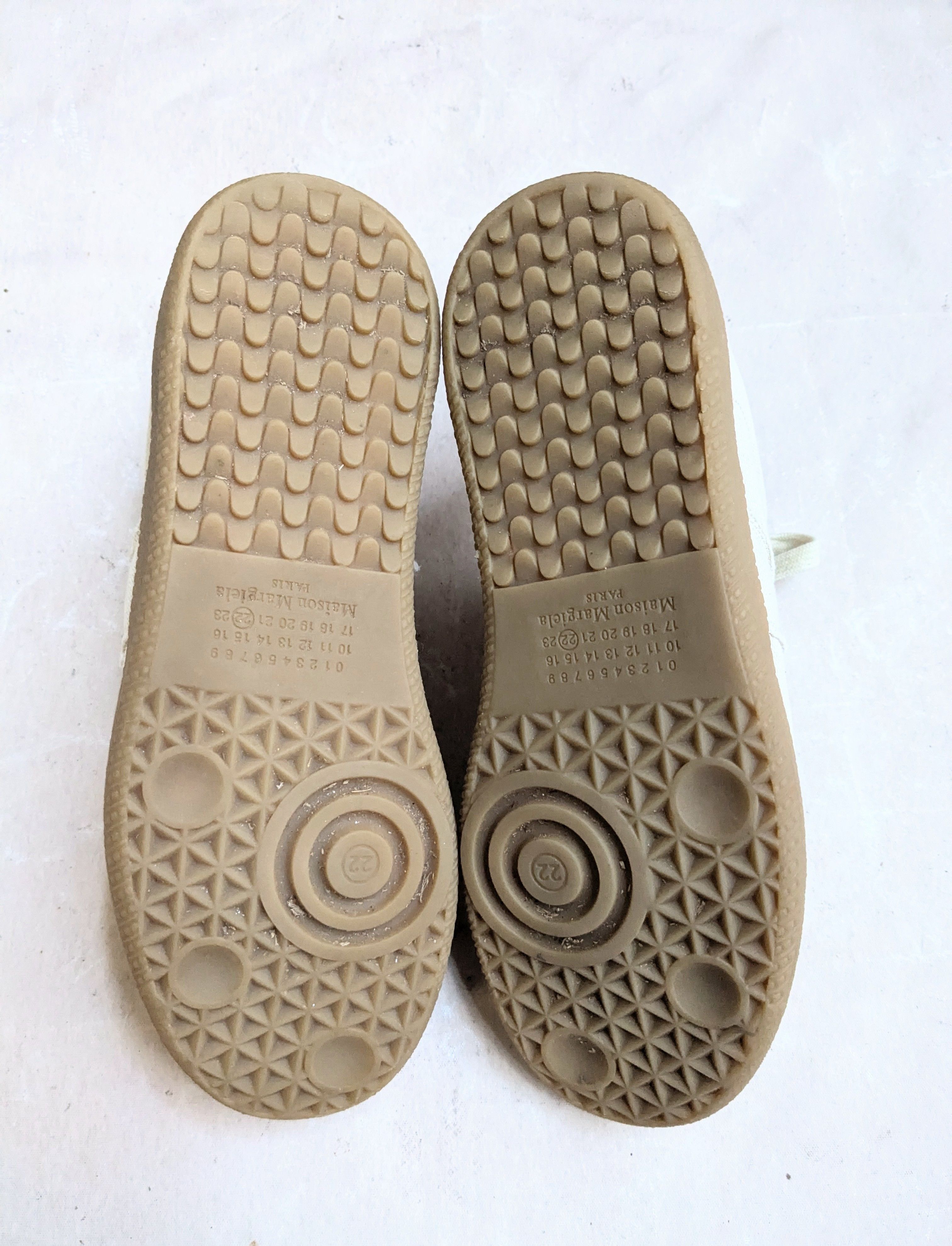 Jewelry Maison Margiela Replica GAT Beige Canvas Low 37 7 Size US 7 / IT 37 - 18 Thumbnail