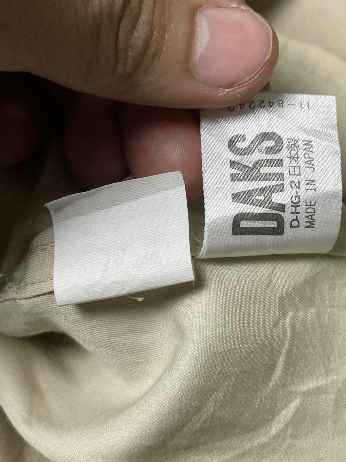 Designer × Japanese Brand × Vintage Daks Double Breasted Long Trenchcoat (54) Size US S / EU 44-46 / 1 - 4 Thumbnail