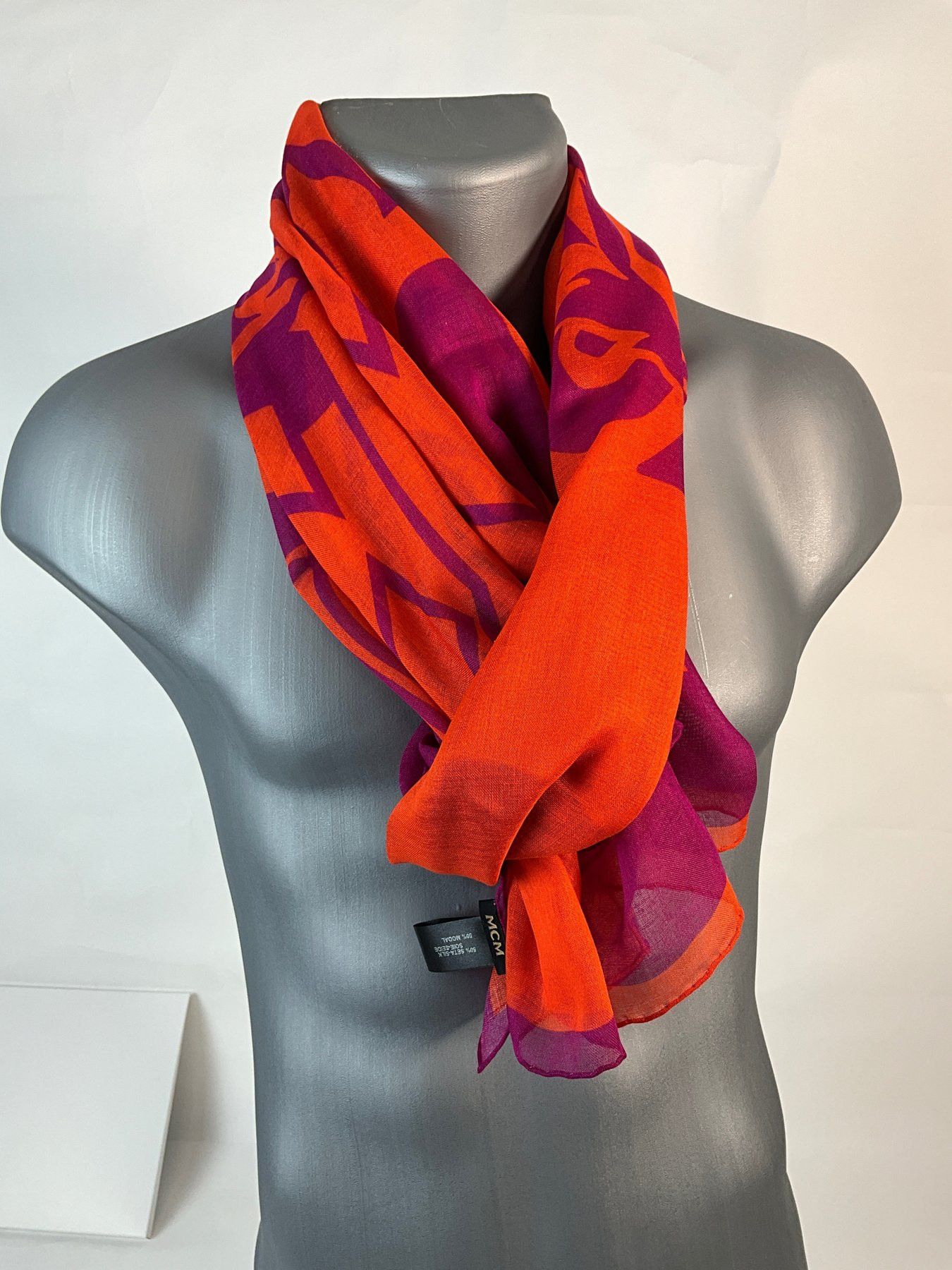 MCM Silk stole MCM Size ONE SIZE - 1 Thumbnail