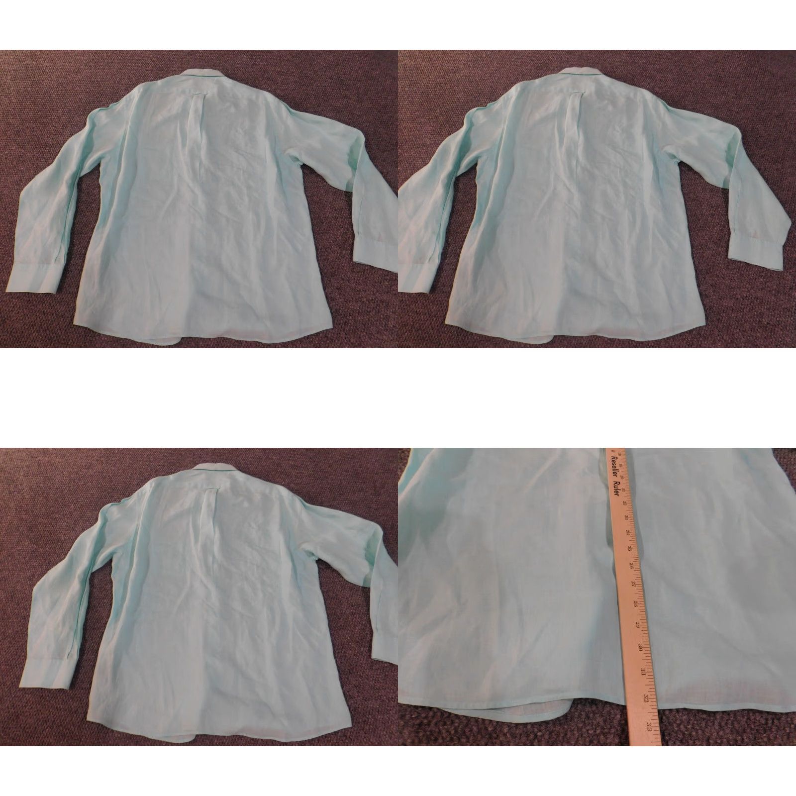Faconnable Façonnable Shirt Large Blue Mens casual classic Button-Up Size US L / EU 52-54 / 3 - 8 Thumbnail