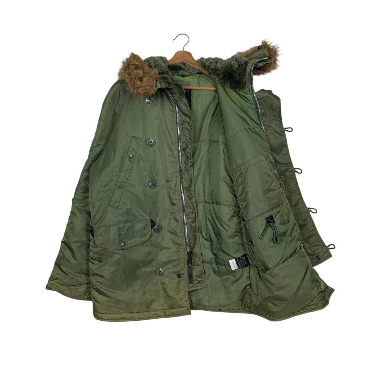 Alpha Industries Vintage ALPHA INDUSTRIES N3B Parka Jacket #2484-C111 Size US M / EU 48-50 / 2 - 10 Thumbnail