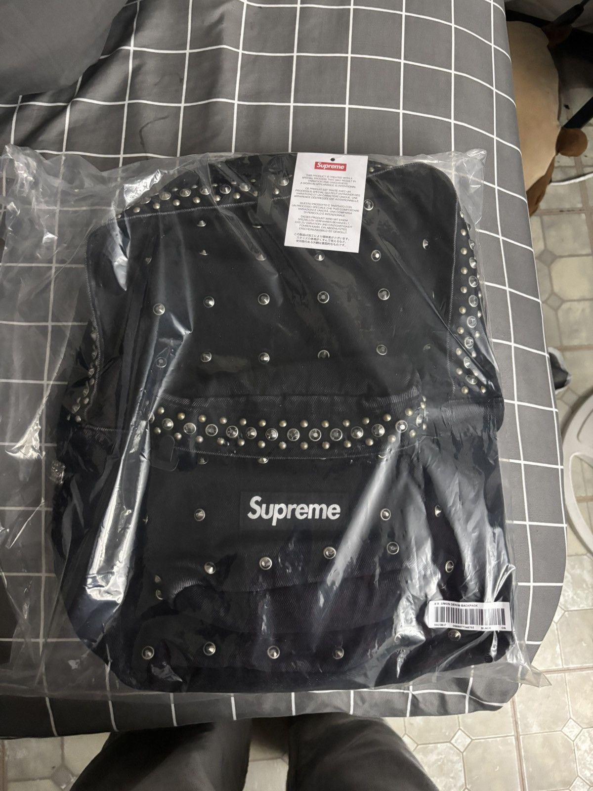B.B. Simon × Supreme Supreme® / b.b. Simon Denim Backpack