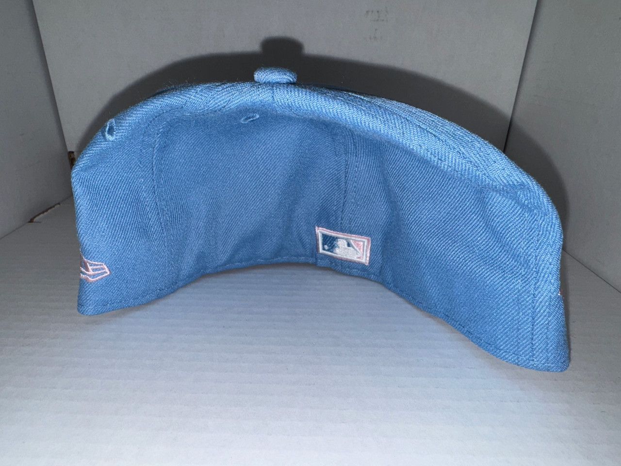 New Era ATL Braves Fitted, Sky (Size 7 1/2) Size ONE SIZE - 3 Thumbnail