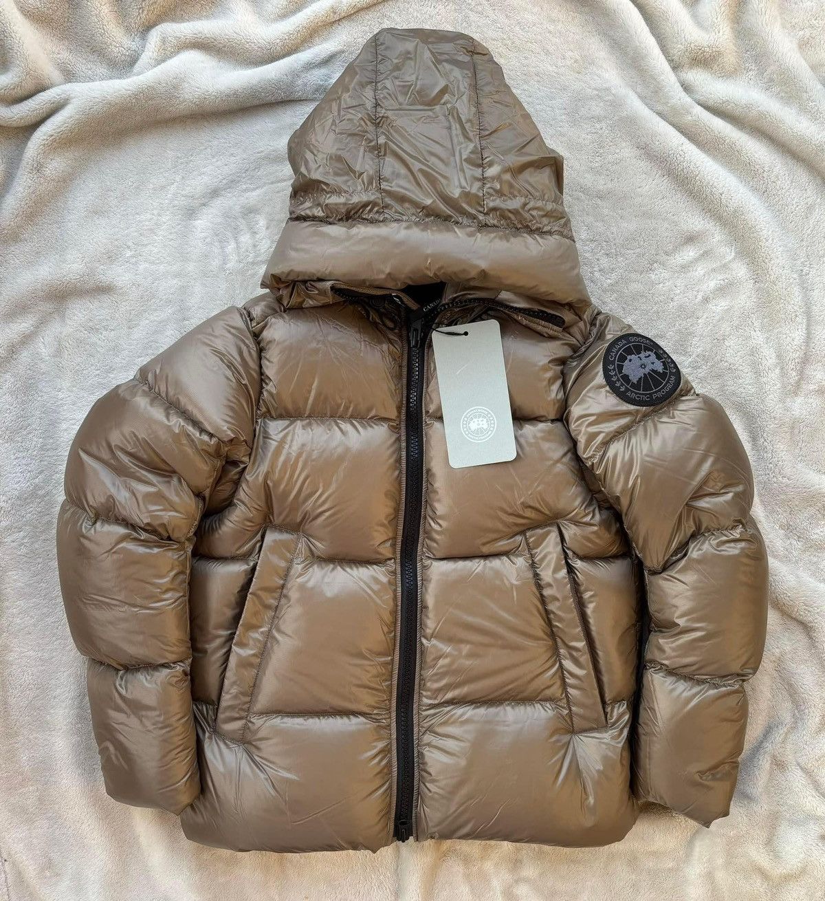 image of Canada Goose Northwood Khakis Crofton Puffer Parka, Men's (Size Small)