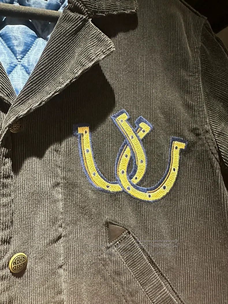 Neighborhood Neighborhood Corduroy Quilted Short Jacket with Full Embro Size US S / EU 44-46 / 1 - 5 Thumbnail