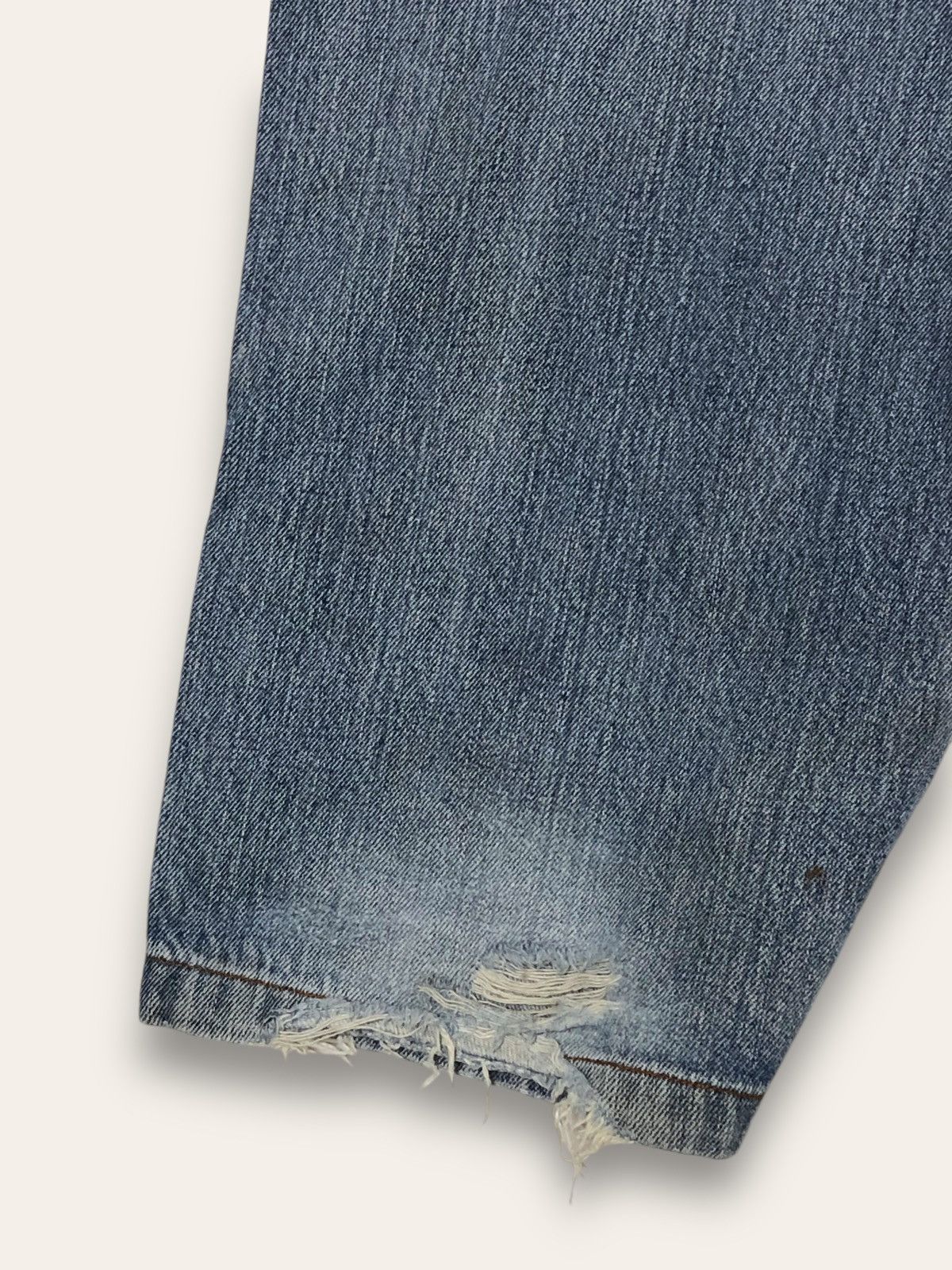 Jean Vintage LEE COOPER Distressed Baggy Wide Jeans Size US 38 / EU 54 - 10 Thumbnail