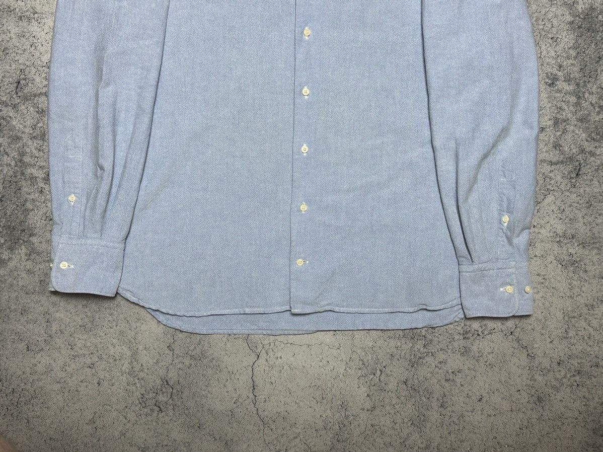 Suitsupply Suitsupply Men's Blue Long Sleeve Shirt Size US L / EU 52-54 / 3 - 4 Thumbnail