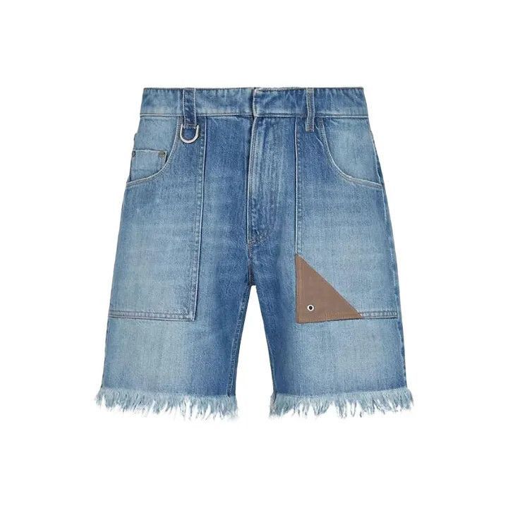 Fendi SS23 Men’s Denim Shorts with Zip -2507