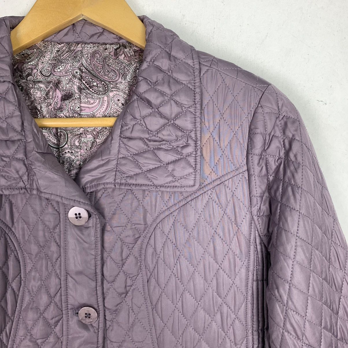 Japanese Brand × Vintage Vintage Three Flora Quilted Jacket Size US M / EU 48-50 / 2 - 3 Thumbnail
