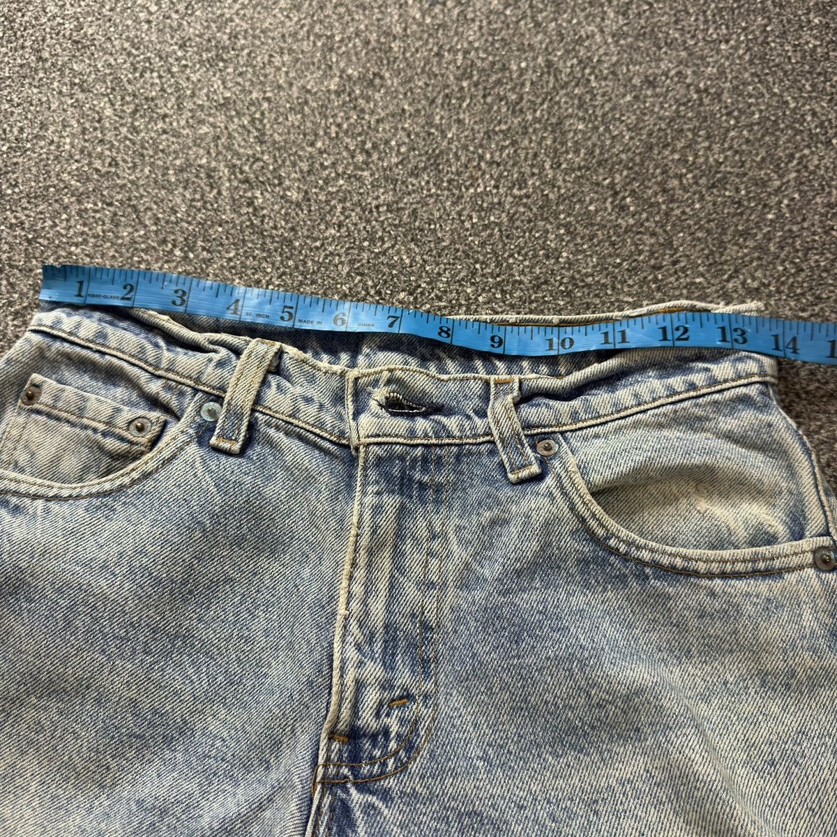 Levi's Vintage 90s Levis 505 Acid Washed Denim Made in Usa W27 Size US 27 - 19 Thumbnail
