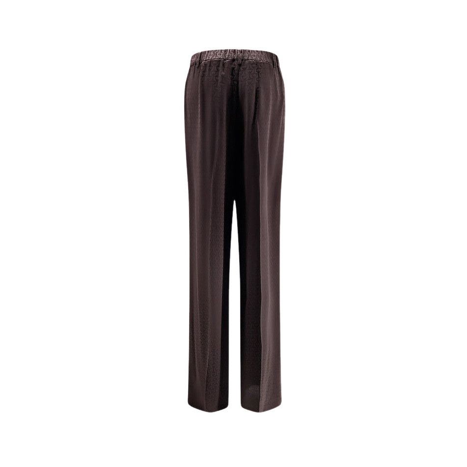 GUCCI Gray Silk Pants Pants New & Authentic (Women's size:IT