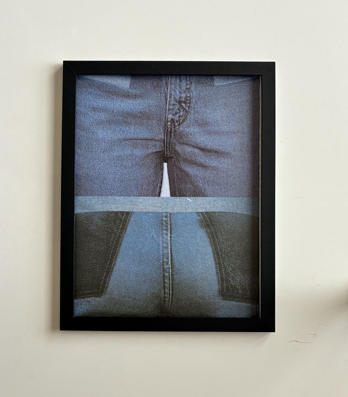 Maison Margiela Maison Margiela denim archive photo framed poster 9x11 Size ONE SIZE - 1 Thumbnail