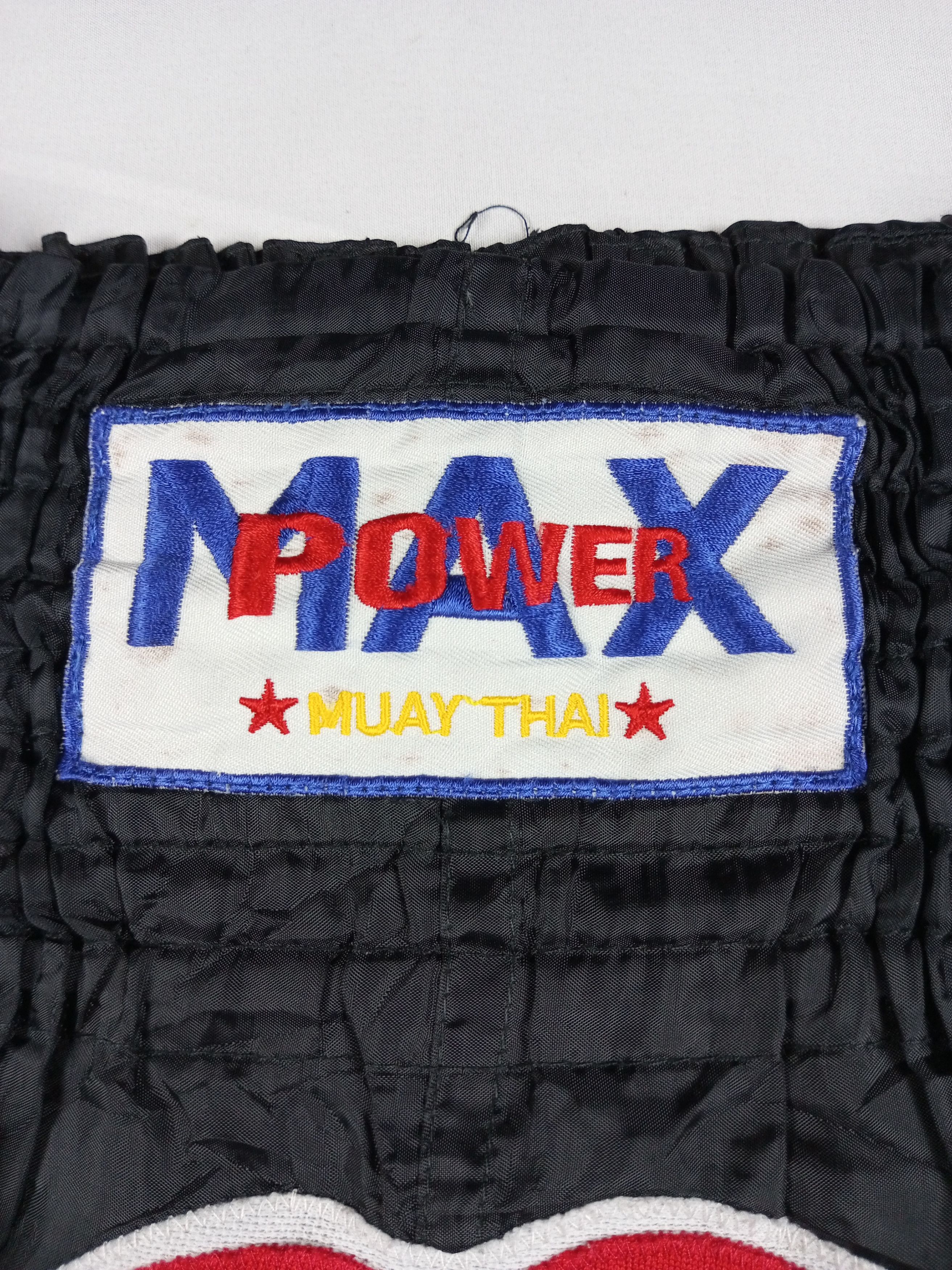 Other Vintage Muay Thai Sportswear Shorts 90s Embroidery Size US 32 / EU 48 - 4 Thumbnail