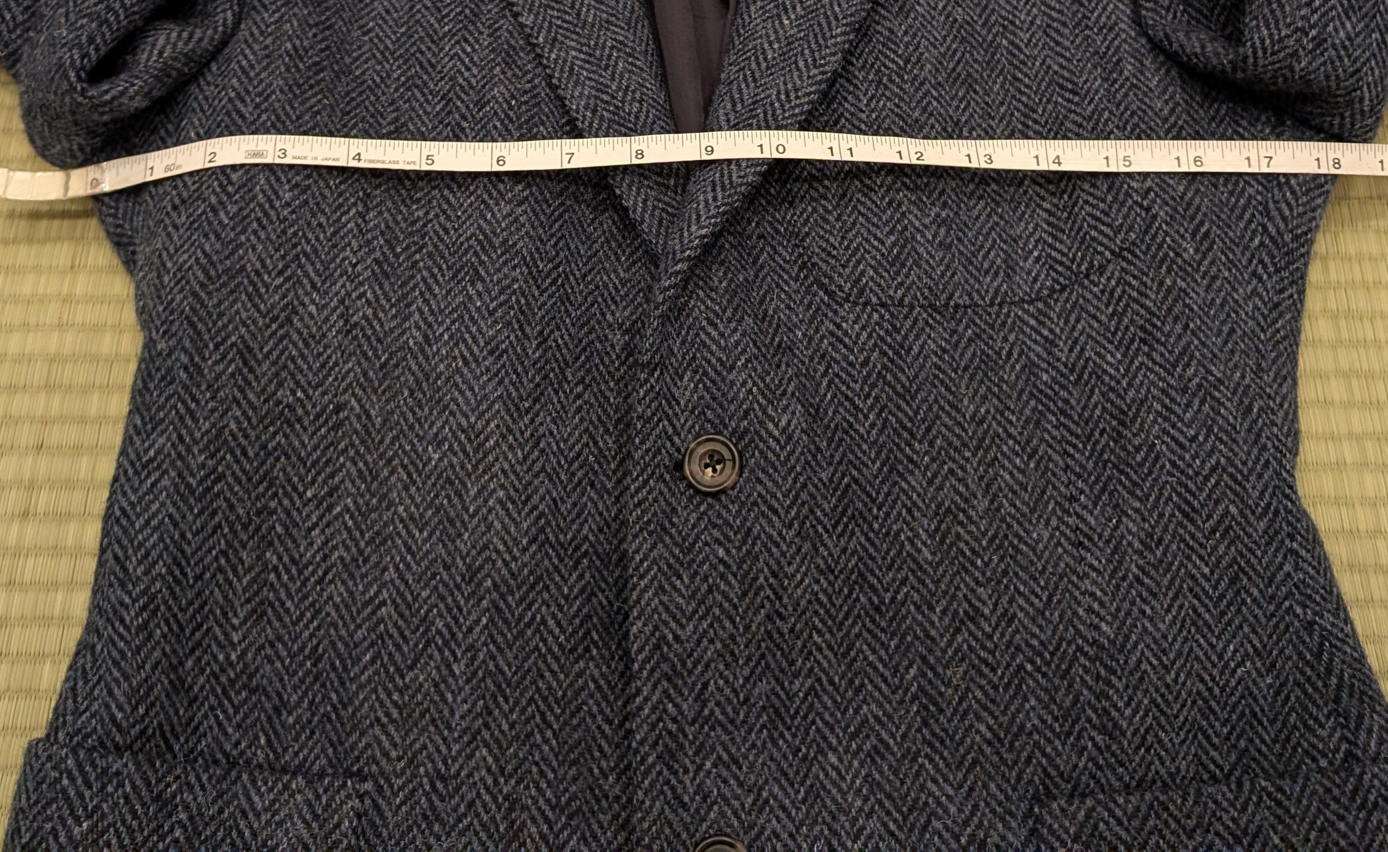 Harris Tweed Thomas Wages Harris Tweed Herringbone Sport Coat Made in USA Size 38R - 7 Thumbnail