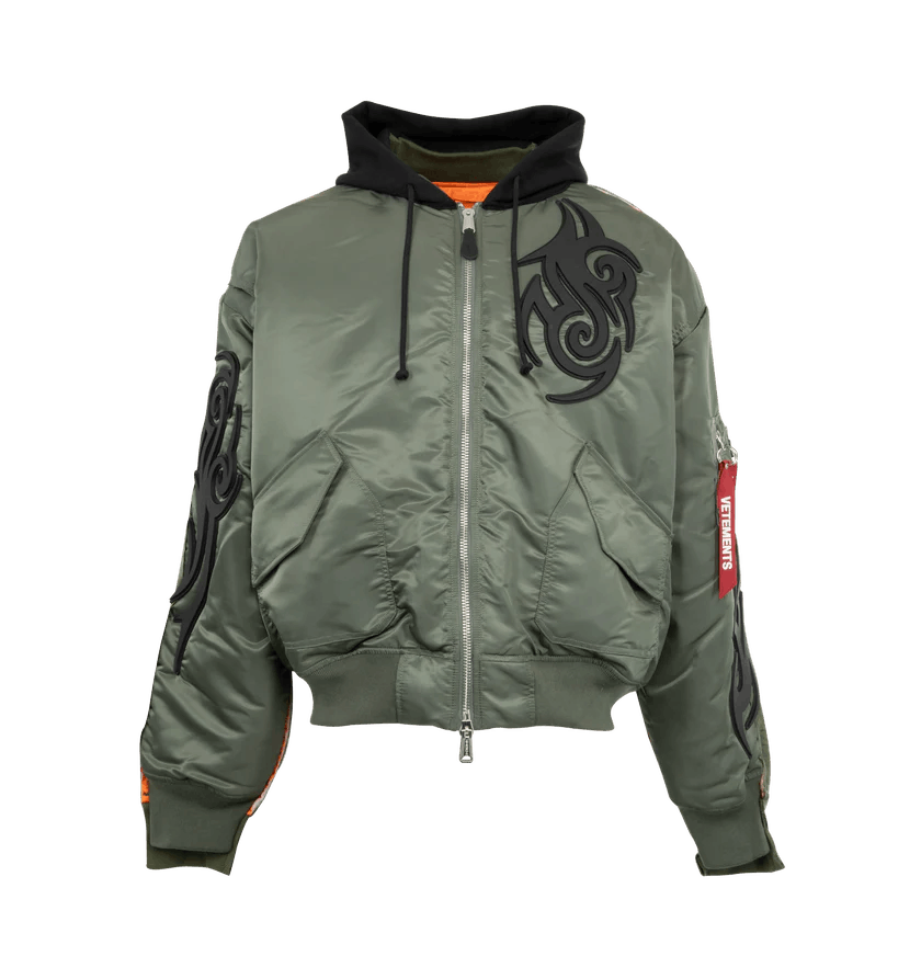 Alpha Industries × Vetements Vetements reversibel MA1 Bomber