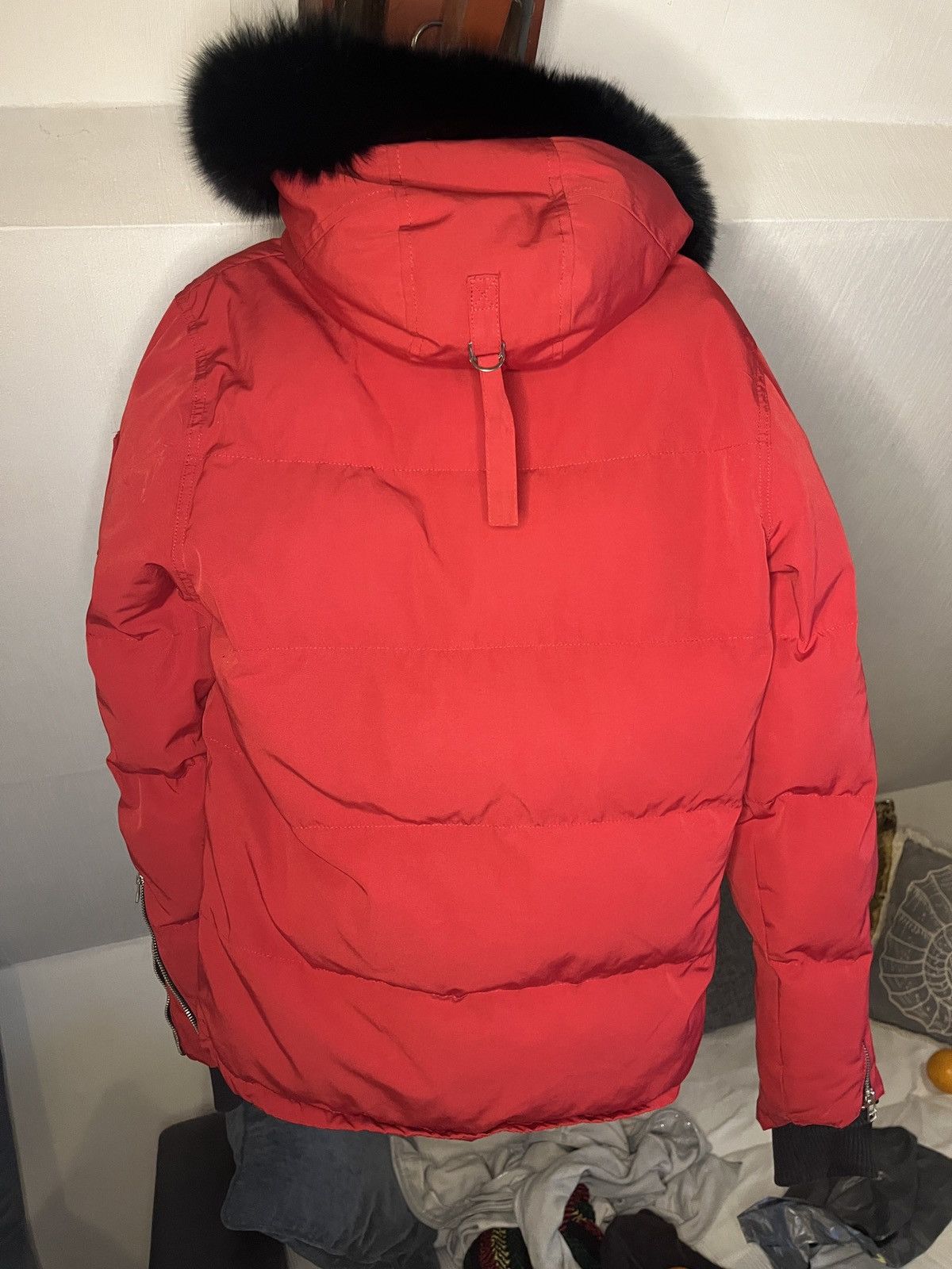 Moose Knuckles Red women’s Moose knuckles puffer jacket with fur hood Size L / US 10 / IT 46 - 22 Thumbnail