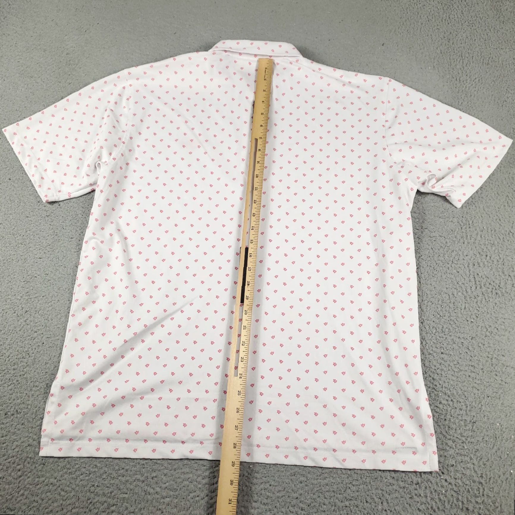 Vintage Turtleson Polo Shirt Golf Short Sleeve White Red Mens Large Size US L / EU 52-54 / 3 - 6 Thumbnail