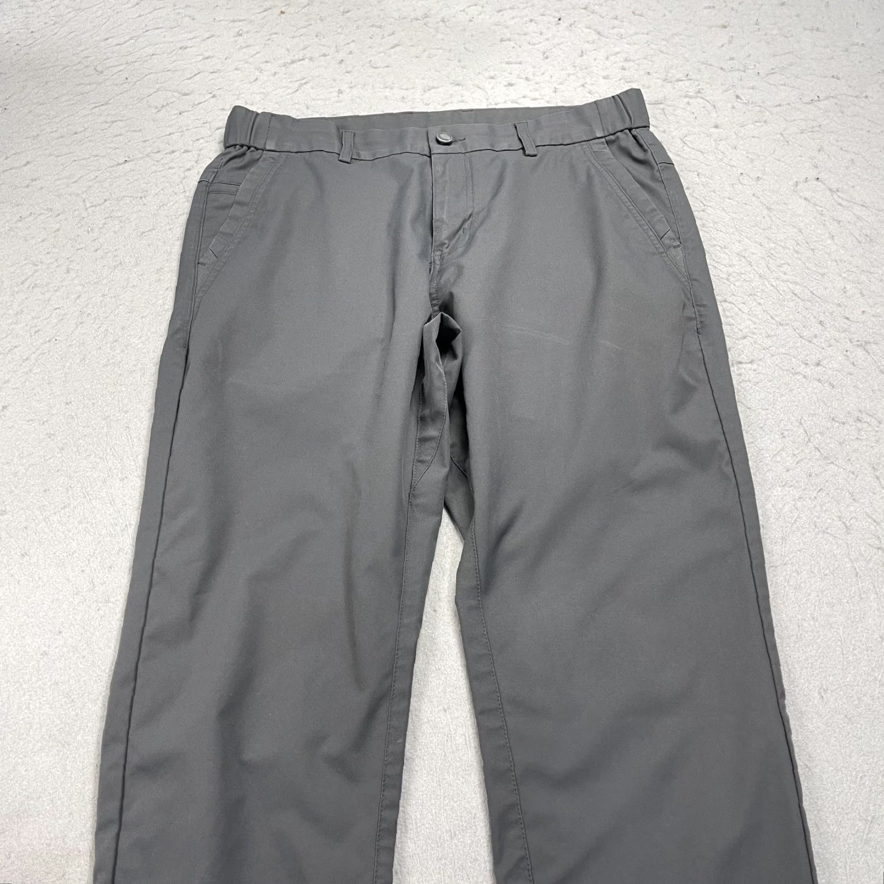 Vintage Jack Archer Pants Mens 32x32 Gray Tech Chino Performance Travel Golf Casual Pants Size US 32 / EU 48 - 2 Thumbnail