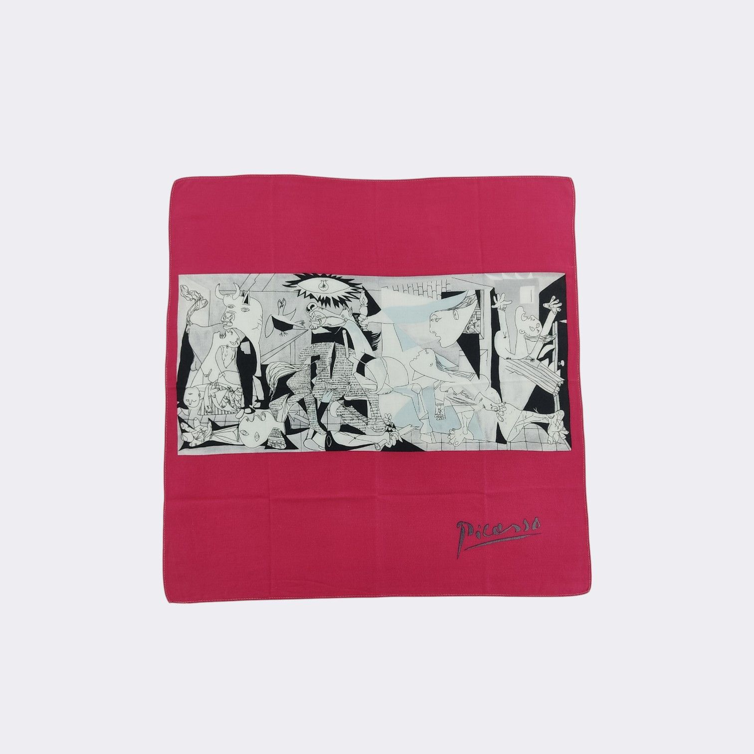 Other Vintage Picasso Handkerchief Neckerchief H096L Size ONE SIZE - 2 Thumbnail