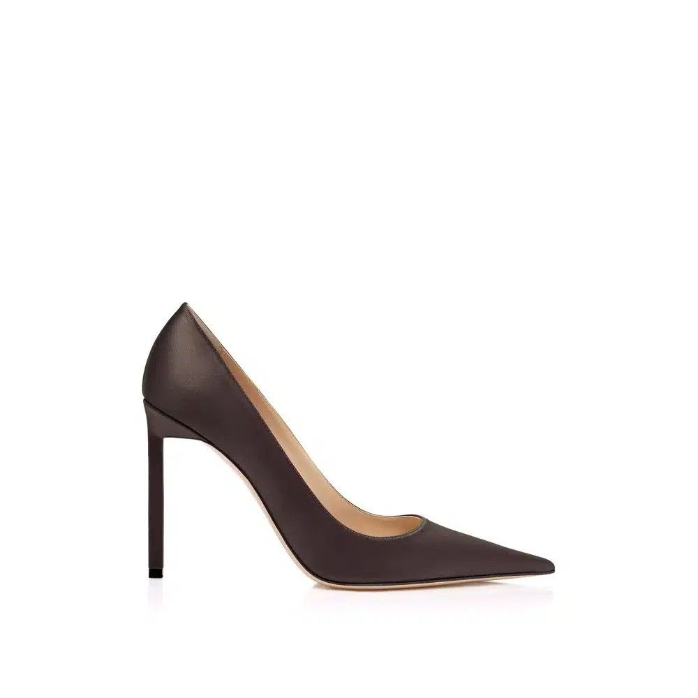 Tom Ford o1loc1c0326 W3721 Satin Betty Pumps in Brown Size US 9 / IT 39 - 1 Thumbnail