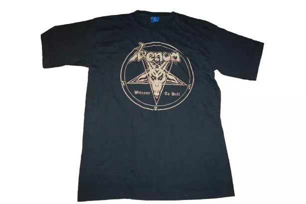 Band Tees × Vintage VENOM EUROPEAN TOUR 1995 MEN SHIRTS SIZE XL Size US L / EU 52-54 / 3 - 1 Thumbnail