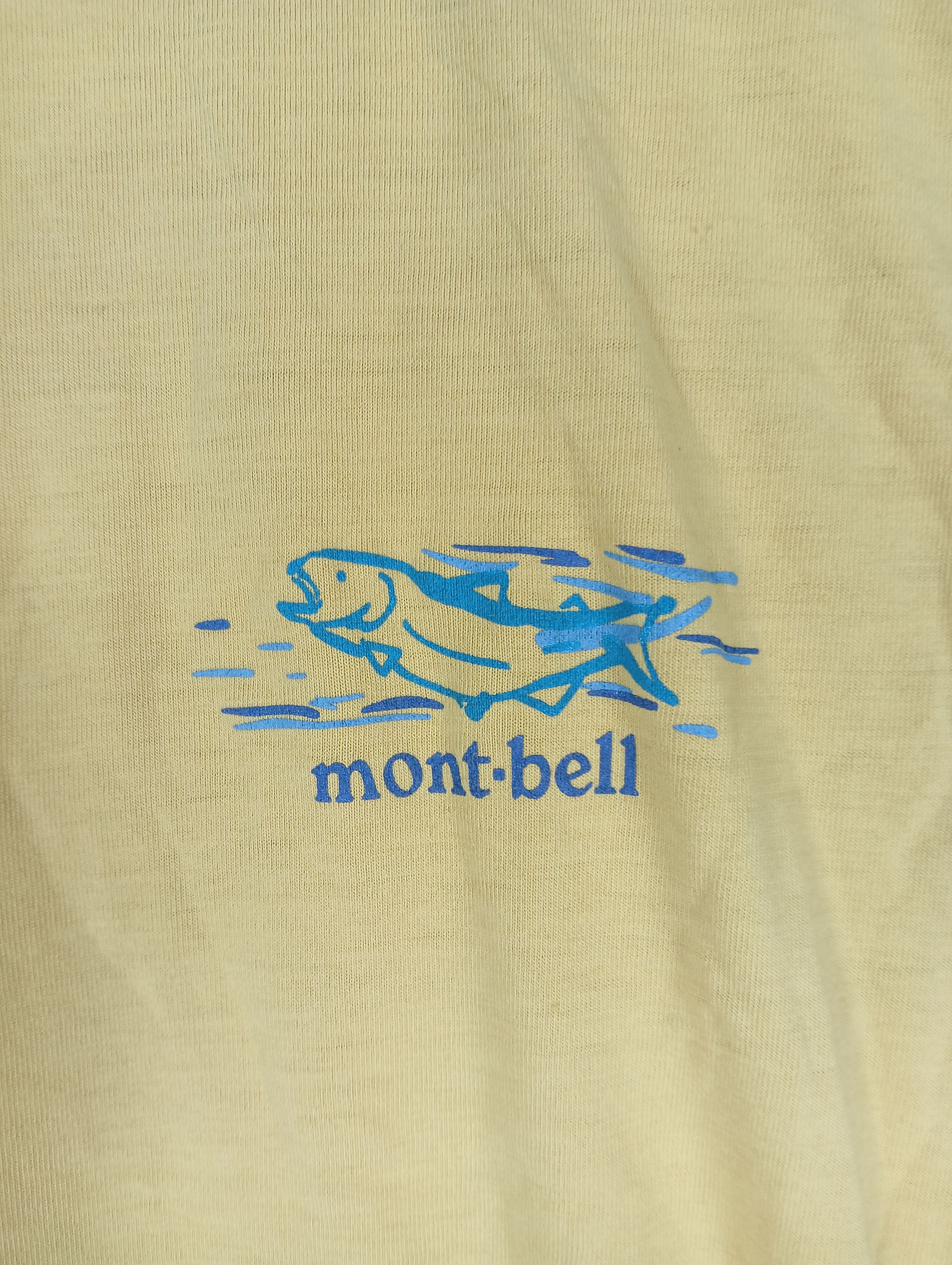 Montbell VINTAGE MONT BELL TEE JAPANESE BRAND Size US S / EU 44-46 / 1 - 2 Thumbnail