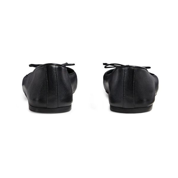 Gucci o1loc1c0326 835805 Women's Ballet Flats With Double G Black Size US 7.5 / IT 37.5 - 6 Thumbnail