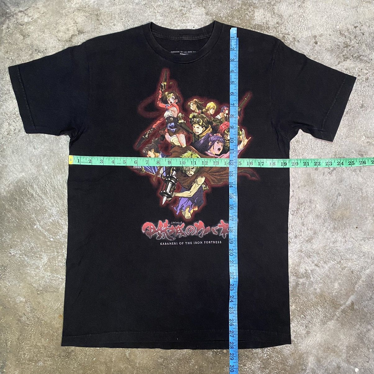 Anime × Vintage KABANERI OF THE IRON FORTRESS ANIME T SHIRT Size US M / EU 48-50 / 2 - 10 Thumbnail