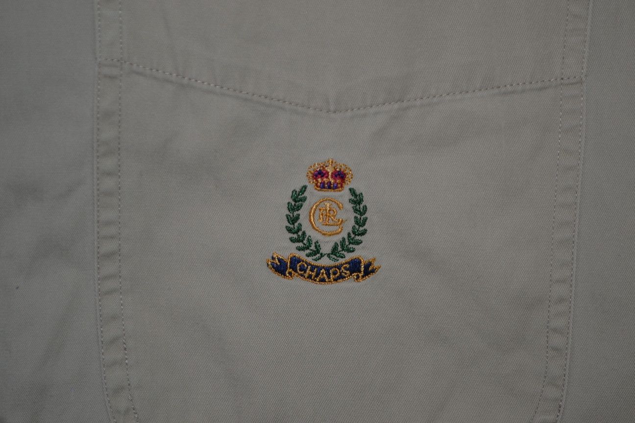 Chaps Ralph Lauren × Ralph Lauren × Vintage Vintage 90s CHAPS RALPH LAUREN Embroidered Button Down Shirt Size US L / EU 52-54 / 3 - 3 Thumbnail