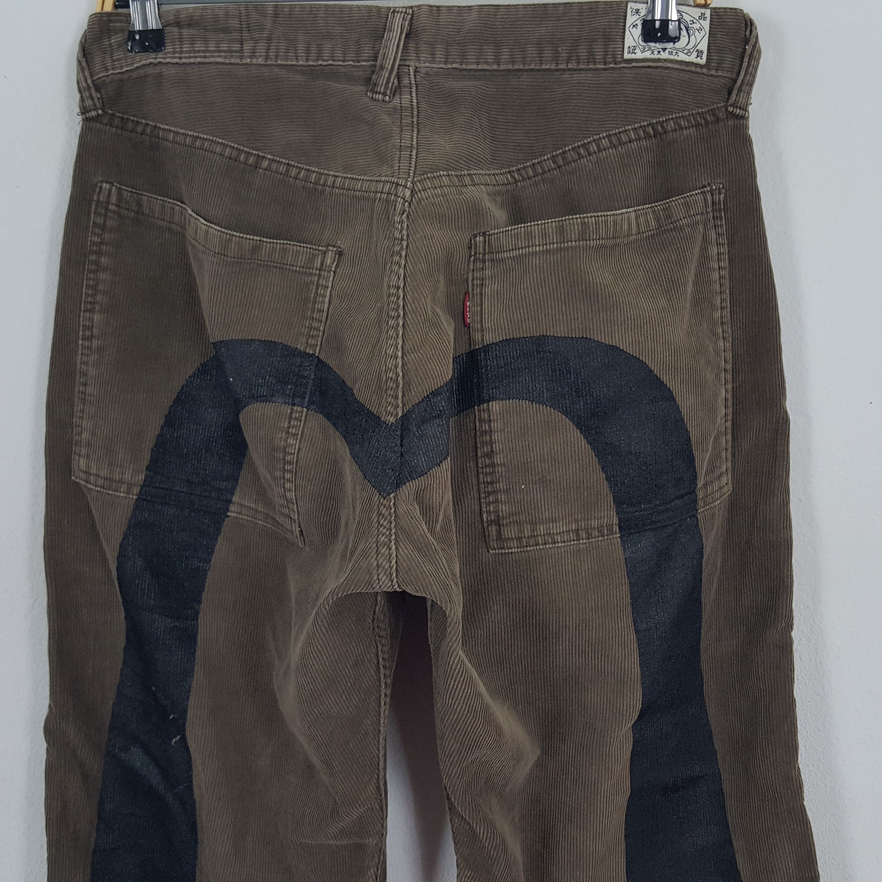 Evisu × Vintage Vintage Evisu Yamane Custom Art Daicock Pants Size US 30 / EU 46 - 2 Thumbnail