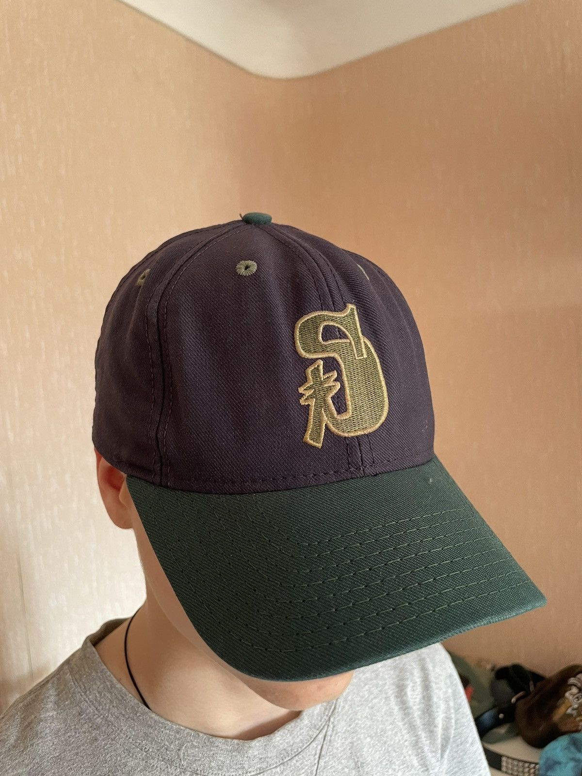 image of Archival Clothing x Stussy Vintage Stussy Cap Made In Usa in Green, Men's